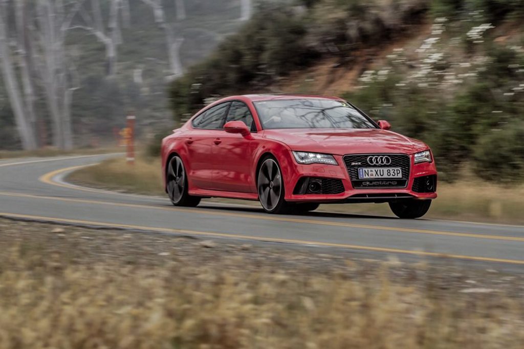 The Audi RS7. The Audi RS7.